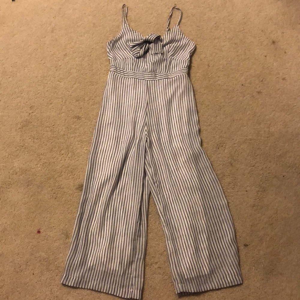 striped romper